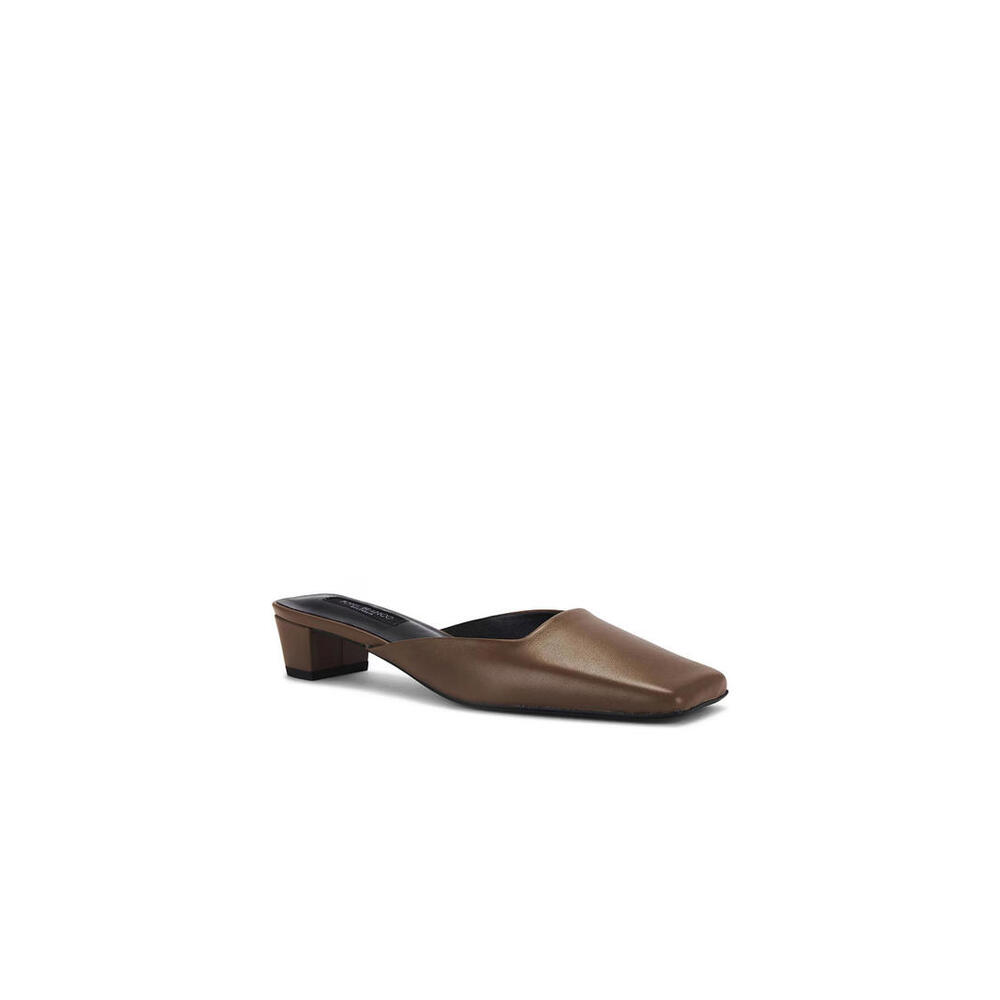 Tony Bianco Brown Heeled Mules
